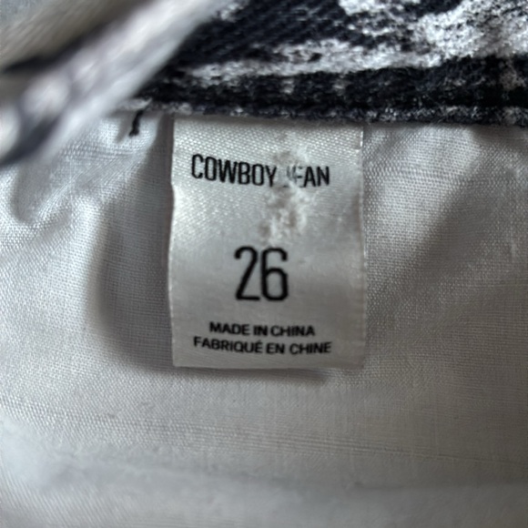 UO ~ BDG Cowboy Jeans in Black Multi - Picture 10 of 10